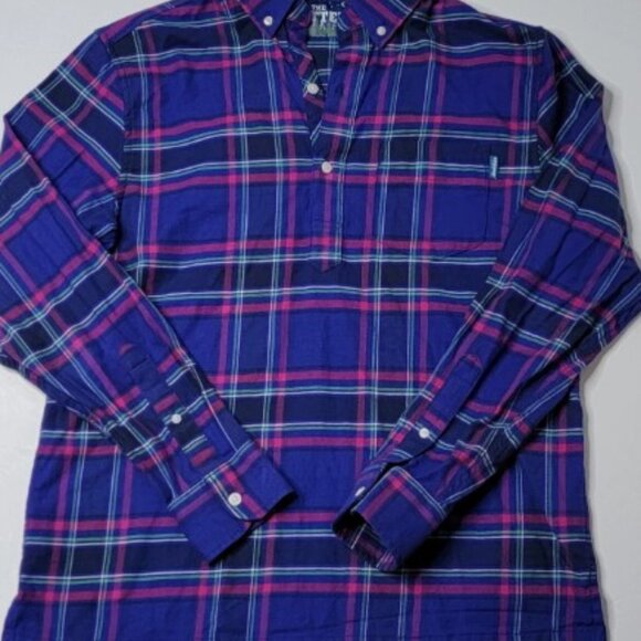 Chubbies Vibrant Plaid Button Down Shirt, unisex size XXL - Picture 1 of 11